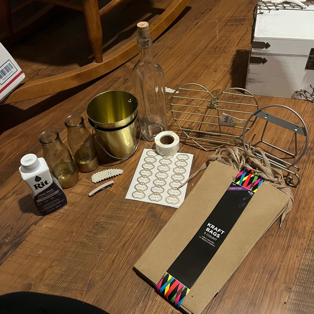 Random wedding supplies